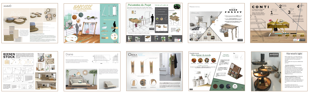 10 planches pré-sélectionnés