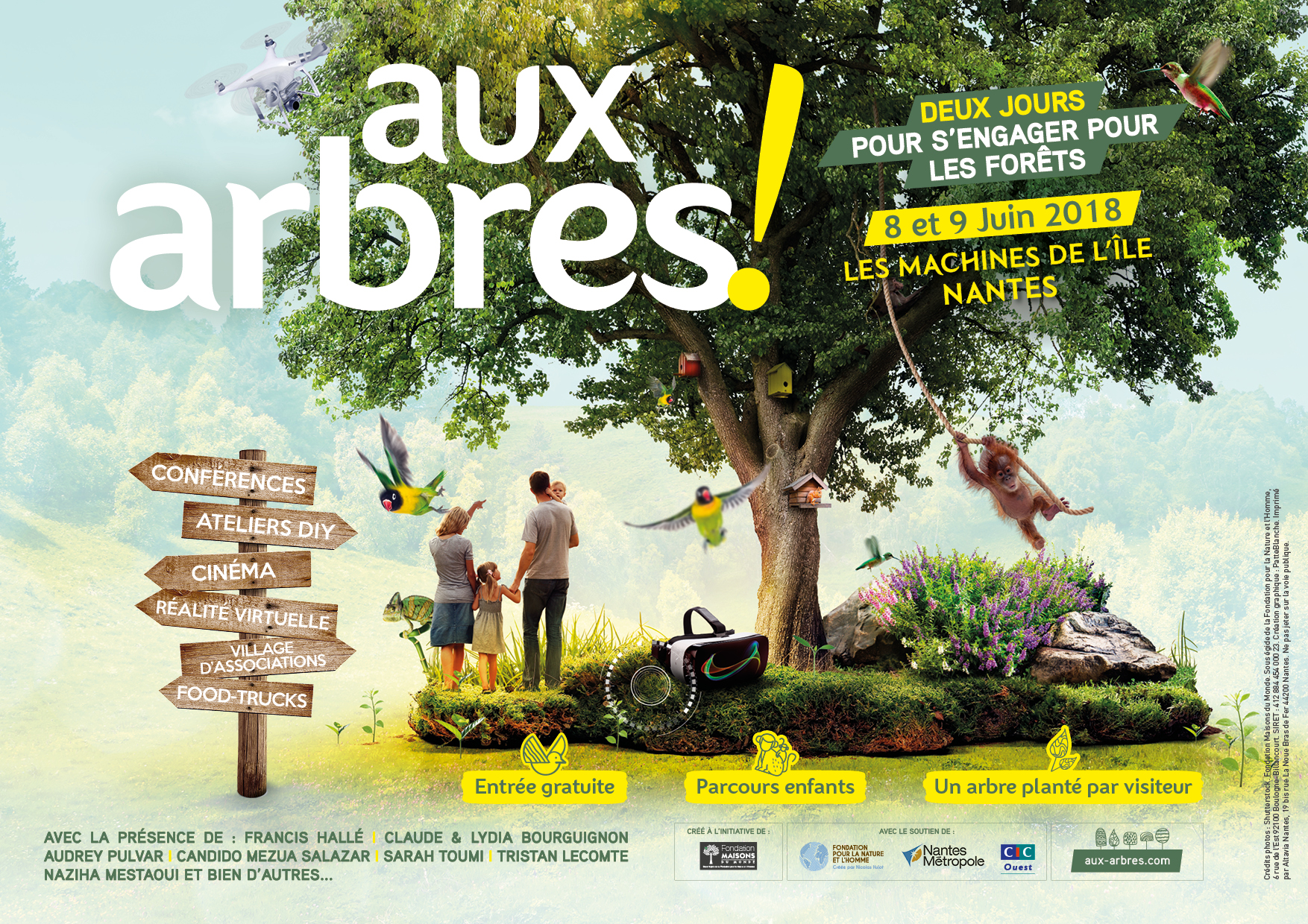 Affiche Aux Arbres
